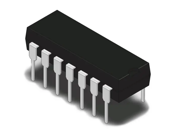 LM324N Quad Operational Amplifier