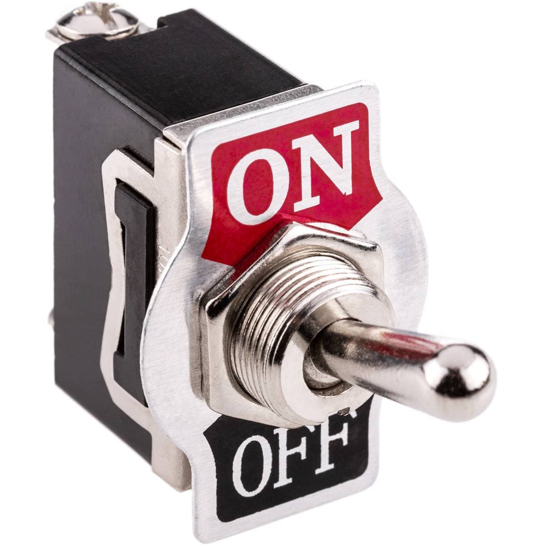 SW8 ON-OFF Toggle Switch 15A@250V-4pin Metal