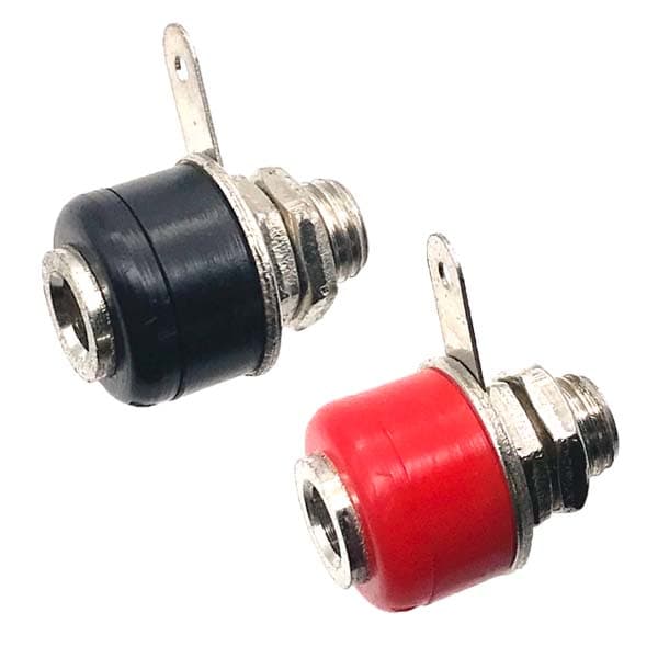 BF1 Banana Female Terminal Plug 4mm Red Color (Small size)