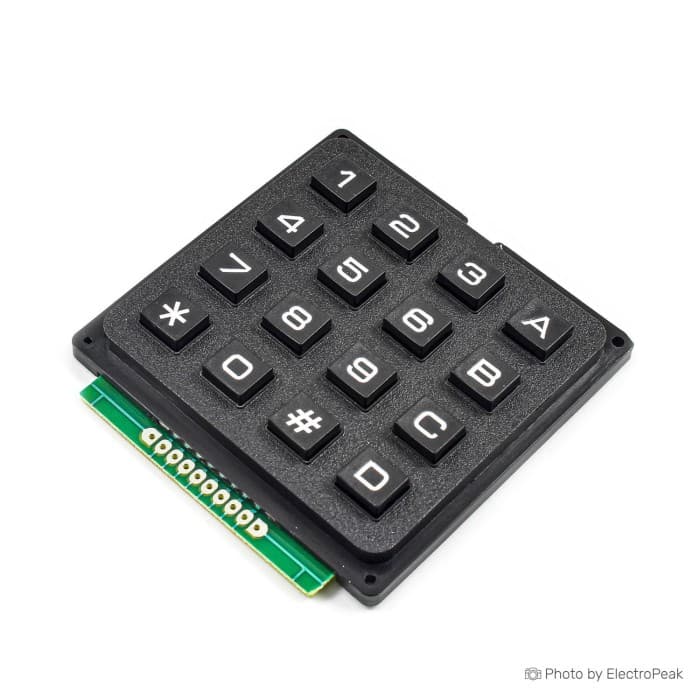 Standard Matrix Key Pad 4×4 Press